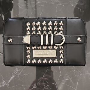 Black Studded Wallet